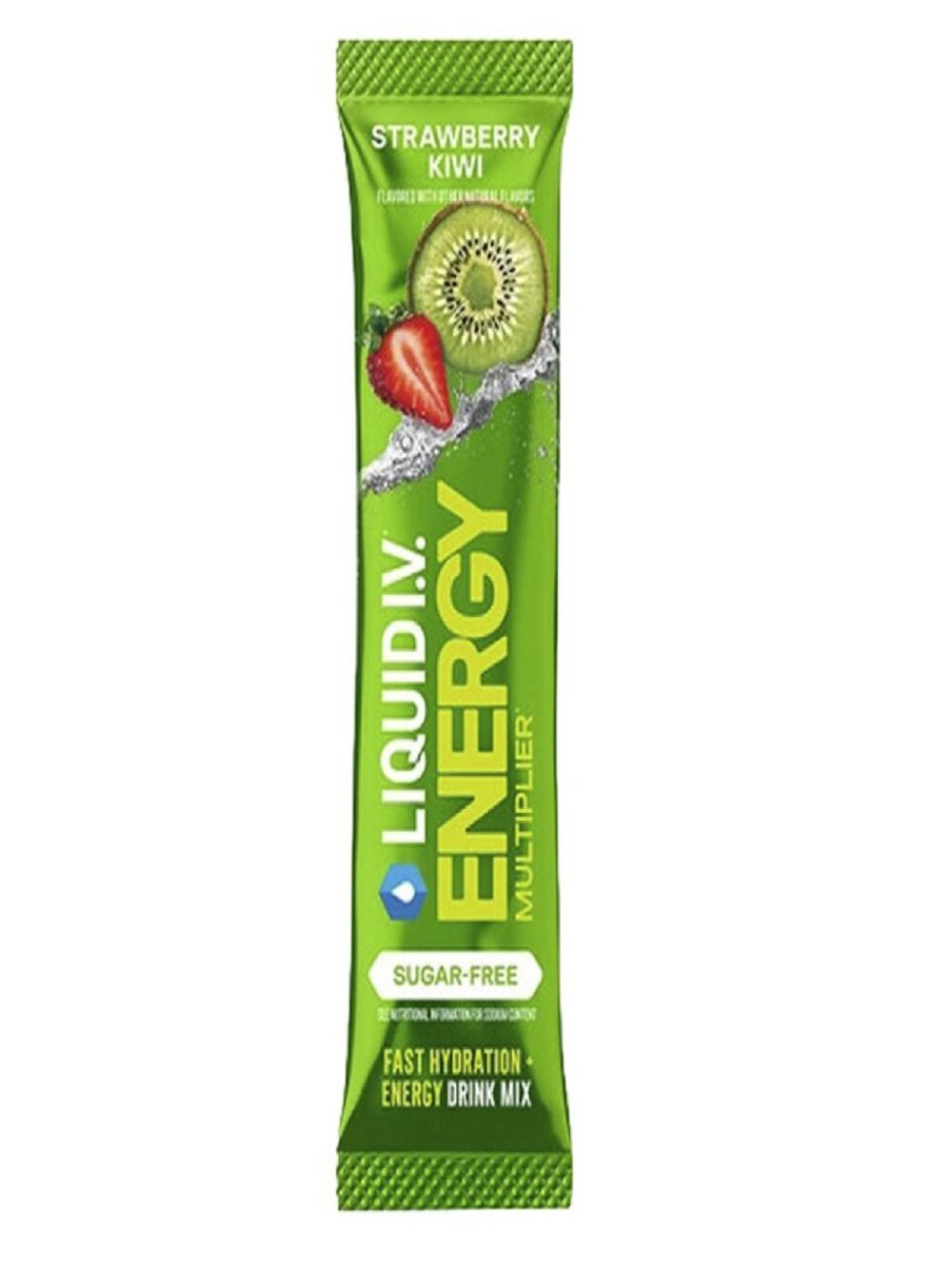 Sugar Free Energy Drink Mix, Stawberry Kiwi, 0.49 Oz, 10-Stick Pack